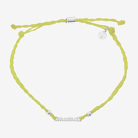 Itsy Bitsy Yellow Bolo Mama Cord Bracelet, One Size, Yellow