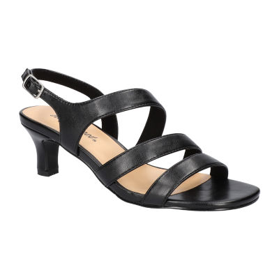 Easy Street Womens Como Heeled Sandals