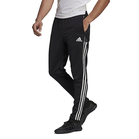 adidas Tiro Mens Straight Track Pant, Color: Black - JCPenney