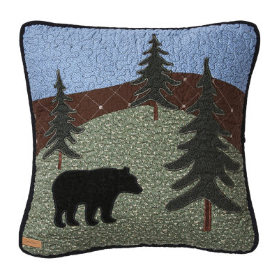 Donna Sharp Bear Lake Square Throw Pillows