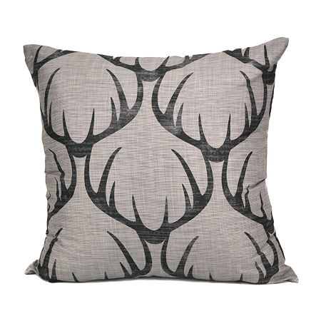 Your Lifestyle By Donna Sharp Timber Square Throw Pillow, One Size , Gray