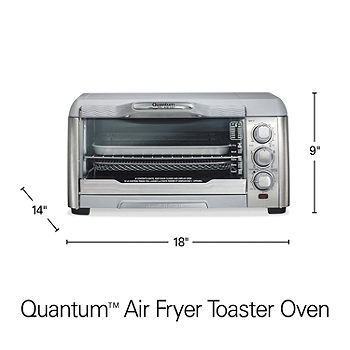Hamilton Beach Air Fryer Toaster Oven With Quantum Air Fry, Fryers, Furniture & Appliances