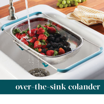 Rachael Ray Over the Sink Colander with Handles