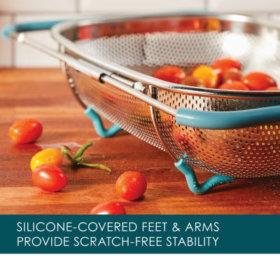 Rachael Ray Over the Sink Colander with Handles