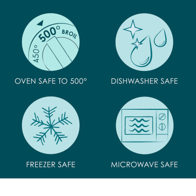 Rachael Ray Ceramic 3-pc. Casserole Bakers with Shared Lid Set