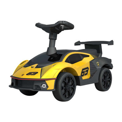 Best Ride On Cars Lamborghini SCV12 Push Car-Yellow