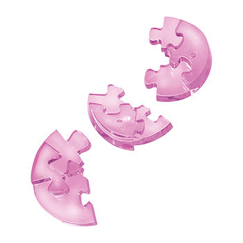 3D Crystal Puzzle - Disney Snow White Pink 40 Pcs