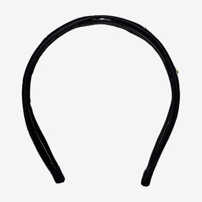 a.n.a Black Gold Grommets Womens Headband