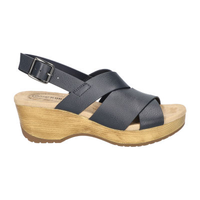 Easy Works By Street Womens Raffey Wedge Sandals