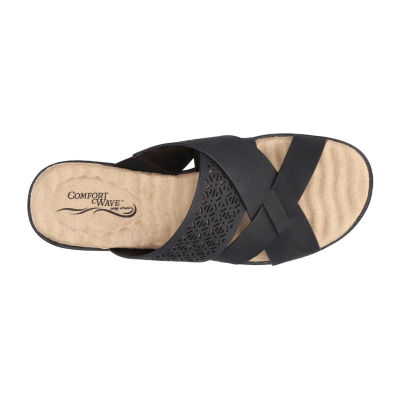 Easy Street Womens Coho Slide Sandals