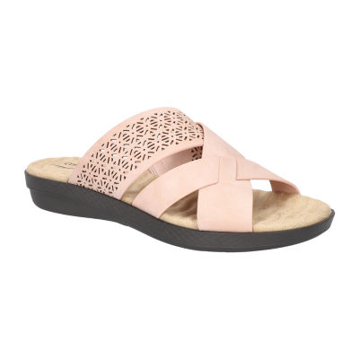 Easy Street Womens Coho Slide Sandals