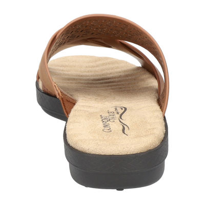 Easy Street Womens Coho Slide Sandals
