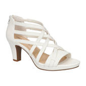 White on sale sandals jcpenney