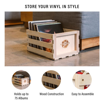 Crosley Wood Vinyl Record Storage