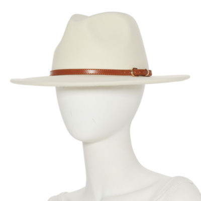 Liz Claiborne Western Buckle Womens Panama Hat