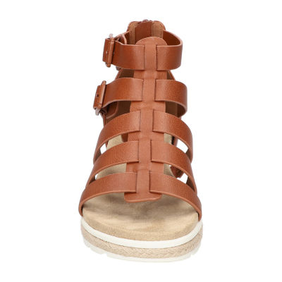 Easy Street Womens Simone Wedge Sandals