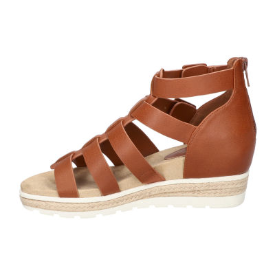 Easy Street Womens Simone Wedge Sandals