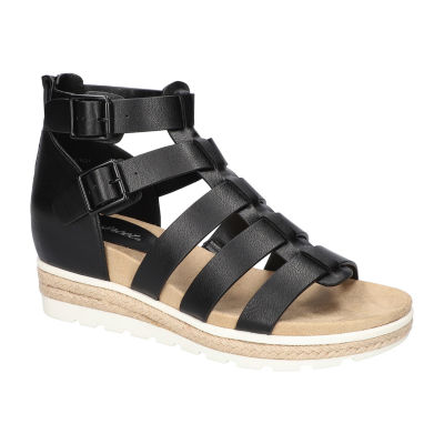 Easy Street Womens Simone Wedge Sandals