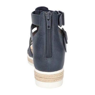 Easy Street Womens Simone Wedge Sandals