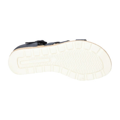 Easy Street Womens Simone Wedge Sandals