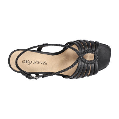 Easy Street Womens Topaz Heeled Sandals