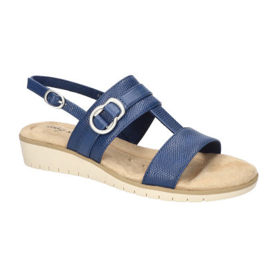 Easy Street Womens Caddo Wedge Sandals