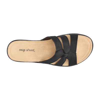 Easy Street Womens Skai Slide Sandals