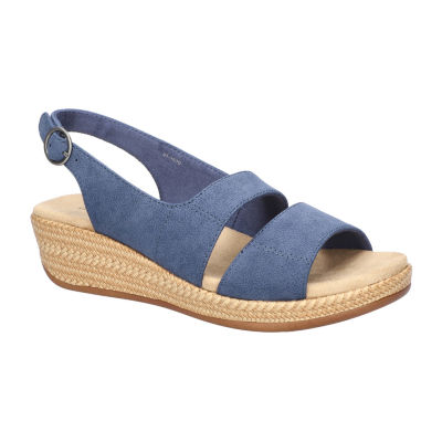 Easy Street Womens Gannett Wedge Sandals - JCPenney