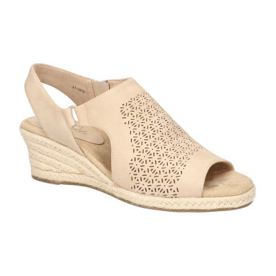 Easy Street Womens Serena Wedge Sandals