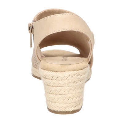 Easy Street Womens Serena Wedge Sandals