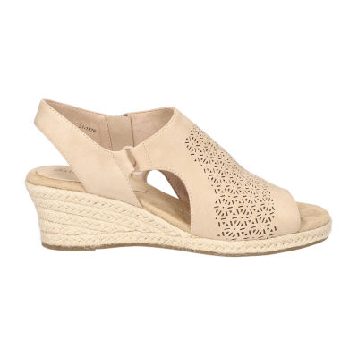 Easy Street Womens Serena Wedge Sandals