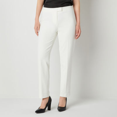 EP Modern by Evan-Picone Womens Straight Fit Slim Suit Pant