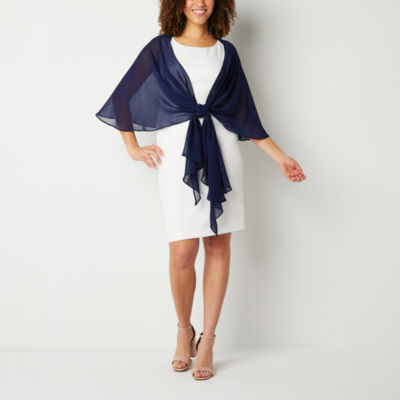 J Taylor Womens Short Sleeve Shrug JCPenney