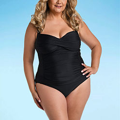 One Piece Swimsuits Liz Claiborne for Women - JCPenney