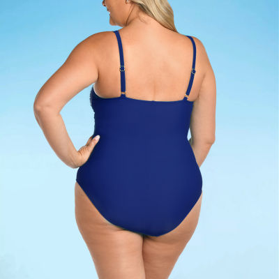 Liz claiborne cheap plus size swimsuits