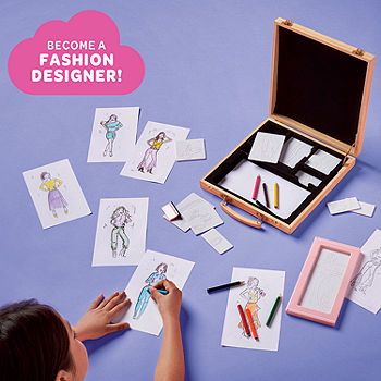 Dream Studio Toy Fashion Plates Designer Set, Color: Pastel Pink - JCPenney