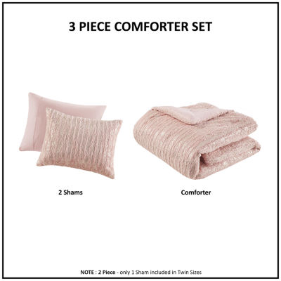 Intelligent Design Alaia Faux Fur Duvet Cover Set