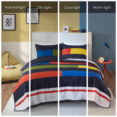 Urban Habitat Kids Emmett Stripe Quilt Set