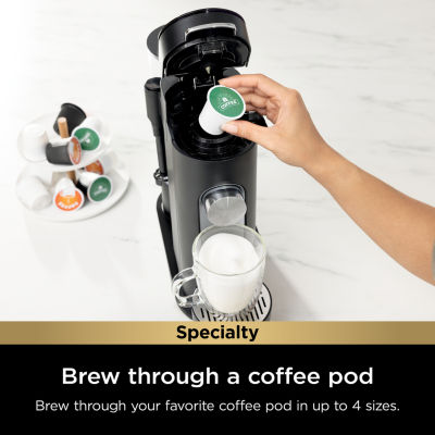 Ninja Single-Serve Pods & Grounds Specialty 3-Cup Coffee Maker