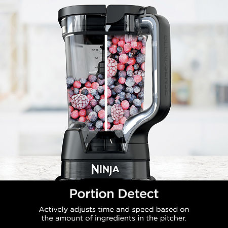 Ninja Detect Kitchen System Power Blender + Food Processor Pro, One Size, Black