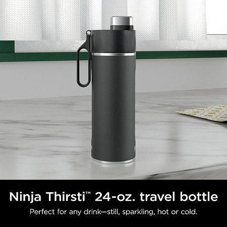 Ninja Thirsti 24 Oz. Travel Insulated Tumbler, One Size, Black