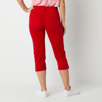 Liz Claiborne Sara Mid Rise Capris