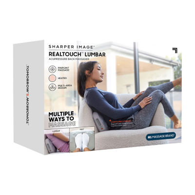 Sharper Image® RealTouch™ Lumbar Acupressure Back Massager