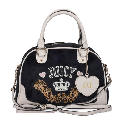 Juicy By Juicy Couture Retro Chic Velour Satchel