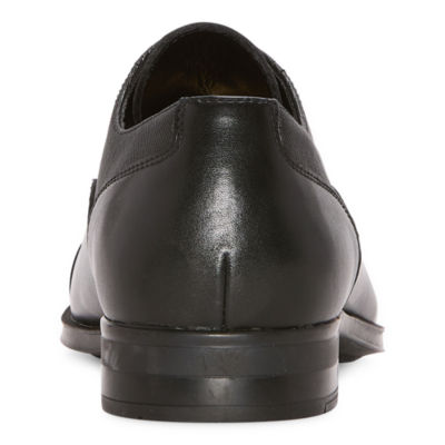 J. Ferrar Lennox Mens Cap Closed Toe Oxford Shoes, Color: Black