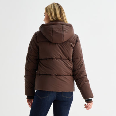 Spyder Womens Hooded Midweight Puffer Jacket