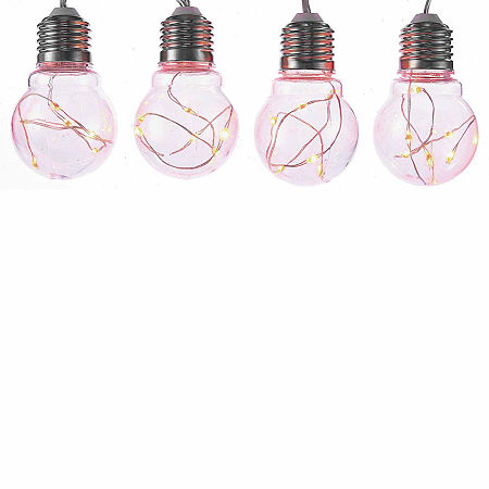 Kurt Adler Battery-Operated: Edison Bulb Color-Changing LED Fairy Light Set, One Size, Multiple Colors