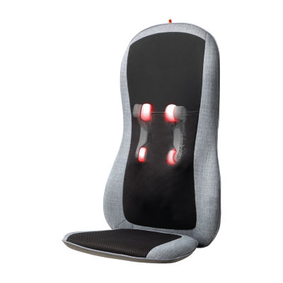 Sharper Image Smartsense Shiatsu Realtouch Chair Pad with Heat Massager