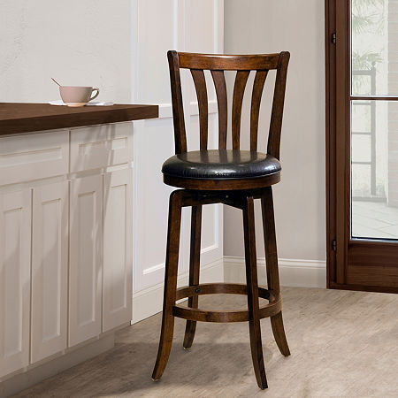 Savana Swivel Stool, One Size, Brown