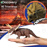 Discovery Kids RC Triceratops LED Infrared Remote Control Toy
